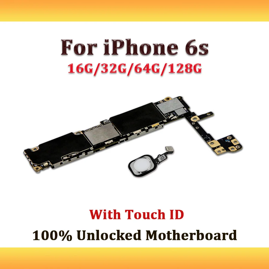 Disassemble For iPhone 6s Motherboard With IOS System,100% Unlocked For iPhone 6s Logic Board With Touch ID Function Boards
Disassemble For iPhone 6s Motherboard With IOS System,100% Unlocked For iPhone 6s Logic Board With Touch ID Function Boards