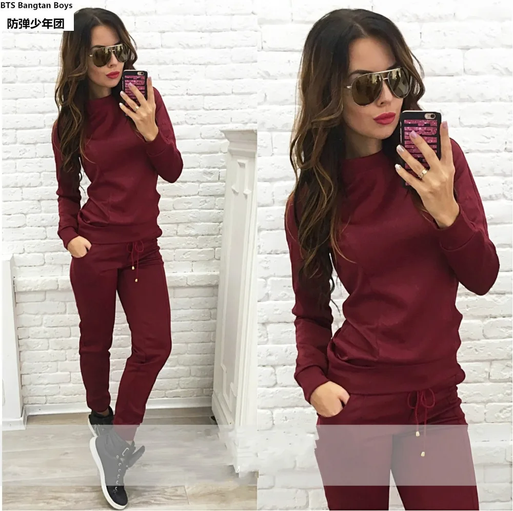 Spring Fall 2017 Women's Fashion Brand Velvet Fabric Tracksuits Velour Suit Track Suit Hoodies And Pants Plus Size Sweatshirts
Spring Fall 2017 Women's Fashion Brand Velvet Fabric Tracksuits Velour Suit Track Suit Hoodies And Pants Plus Size Sweatshirts