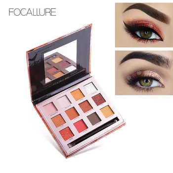 Focallure 12 Colors Matte Eyeshadow Palette Makeup Shimmer Glitter Eye Shadow Pallete Nude Make Up for Girls Eyes Cosmetics
Focallure 12 Colors Matte Eyeshadow Palette Makeup Shimmer Glitter Eye Shadow Pallete Nude Make Up for Girls Eyes Cosmetics