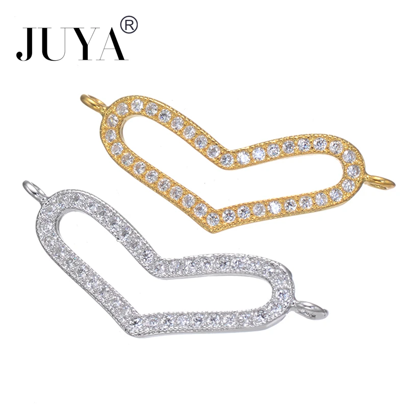 Jewelry making supplies Heart charm connectors for jewelry making copper micro pave zircon rhinestone heart pendant accessories
Jewelry making supplies Heart charm connectors for jewelry making copper micro pave zircon rhinestone heart pendant accessories