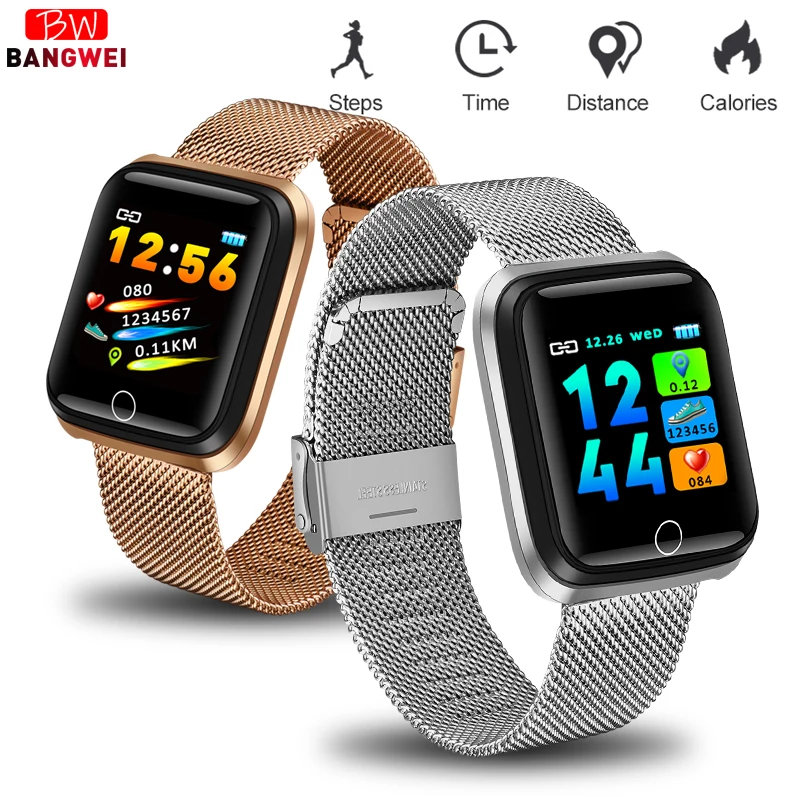 2019 BANGWEI Smart Watch Men Women Heart Rate Monitor Blood Pressure Fitness Tracker Smart watch Sports Watch Relogio masculino
2019 BANGWEI Smart Watch Men Women Heart Rate Monitor Blood Pressure Fitness Tracker Smart watch Sports Watch Relogio masculino