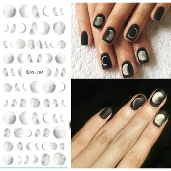 1 Sheet Moonlight Water Decal 12.8*5.4cm Nail Art Stickers Moon Nail Transfer Sticker Decals DS-384 Tip Decorations
1 Sheet Moonlight Water Decal 12.8*5.4cm Nail Art Stickers Moon Nail Transfer Sticker Decals DS-384 Tip Decorations