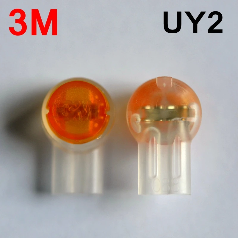 20PCS/LOT 100% Genuine 3M UY2 Connectors 3M Scotchlok Butt connectors UY2 two blade telephone wires adapters wholesale
20PCS/LOT 100% Genuine 3M UY2 Connectors 3M Scotchlok Butt connectors UY2 two blade telephone wires adapters wholesale