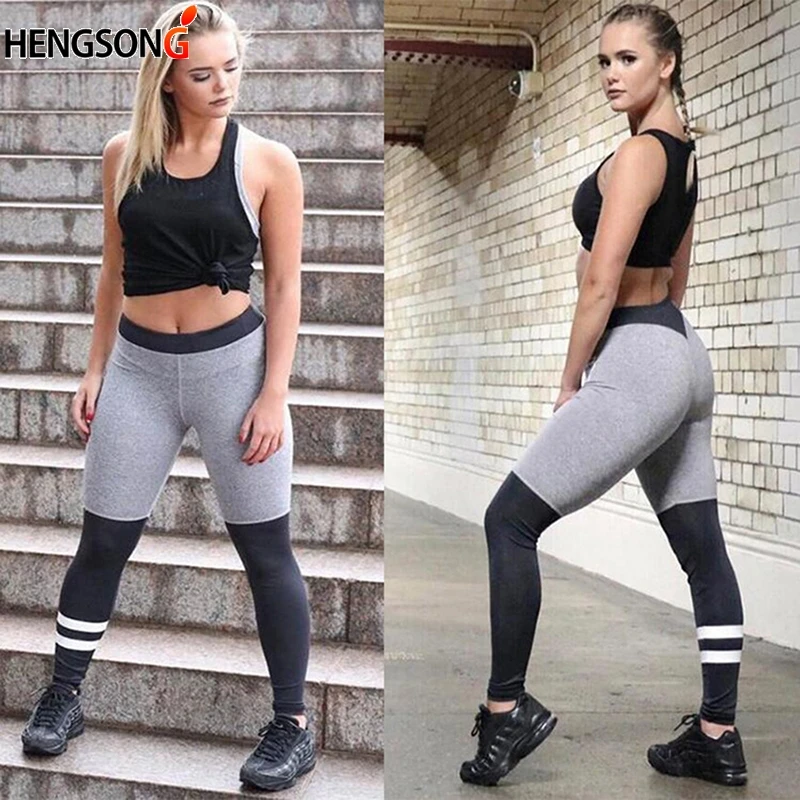 2019 New Spring Women Yoga Pants Push Up Fitness Leggings Leggins Gray Black Stripe Sport Leggings Jegging Fitness Yoga Leggings
2019 New Spring Women Yoga Pants Push Up Fitness Leggings Leggins Gray Black Stripe Sport Leggings Jegging Fitness Yoga Leggings
