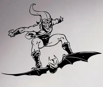 Green Goblin Wall Sticker Comics Supervillain Vinyl Decal Dorm Home Decor Ideas Interior Teen Room Art Mural
Green Goblin Wall Sticker Comics Supervillain Vinyl Decal Dorm Home Decor Ideas Interior Teen Room Art Mural