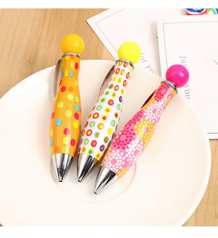 Creative Stationery Fat Spotted Bowling Ballpoint Pen Mini Pen Retractable Pen Cute Ball Pen
Creative Stationery Fat Spotted Bowling Ballpoint Pen Mini Pen Retractable Pen Cute Ball Pen