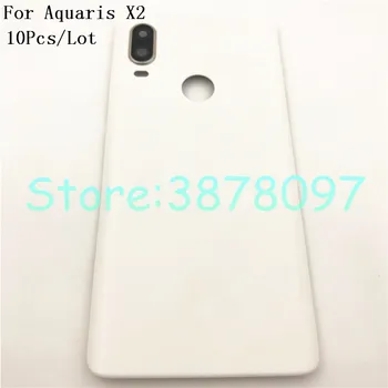 10Pcs/Lot New Original For BQ Aquaris X2 Back Cover Housing Case Battery Door +Camera Lens+Logo 
10Pcs/Lot New Original For BQ Aquaris X2 Back Cover Housing Case Battery Door +Camera Lens+Logo