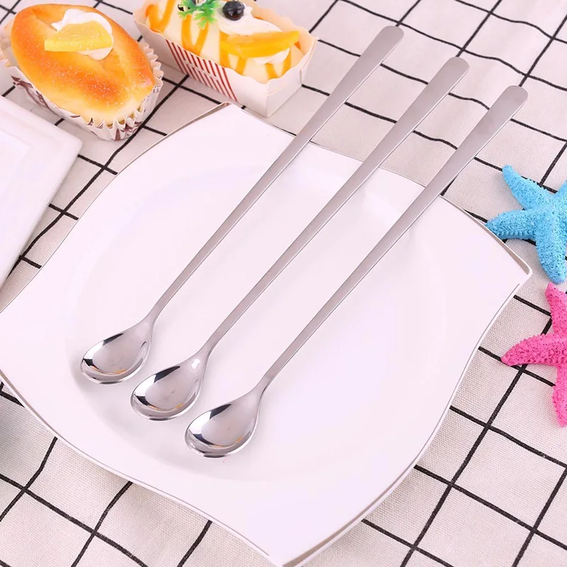 Hot Sale Coffee Latte Spoon Stainless Steel Long Handle Glass Ice Cream Sundae Tea
Hot Sale Coffee Latte Spoon Stainless Steel Long Handle Glass Ice Cream Sundae Tea