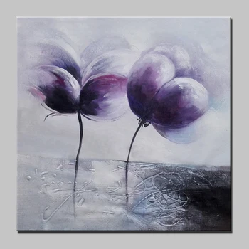 Free Shipping Home Decor Paintings Calligraphy Blunt Thick Handmade Decorative Oil Painting Colors Purple Flowers 60X60CM
Free Shipping Home Decor Paintings Calligraphy Blunt Thick Handmade Decorative Oil Painting Colors Purple Flowers 60X60CM