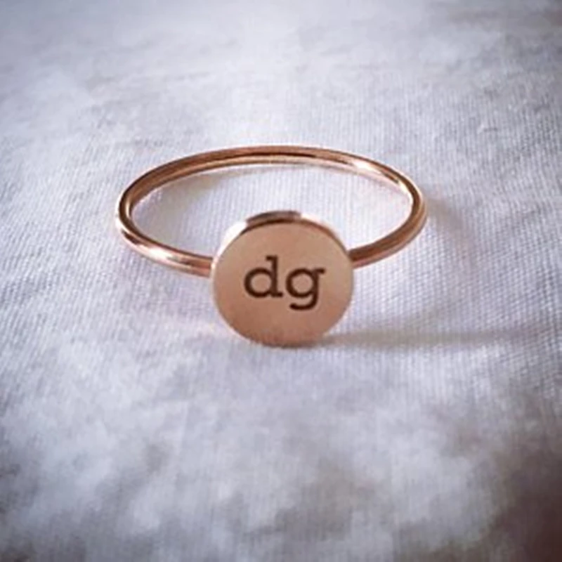 2.0mm Thickness Gold Color Custom Inital Rings For Women Stackable Jewelry Stainless Steel Minimalist Customized Nameplated 2018
2.0mm Thickness Gold Color Custom Inital Rings For Women Stackable Jewelry Stainless Steel Minimalist Customized Nameplated 2018