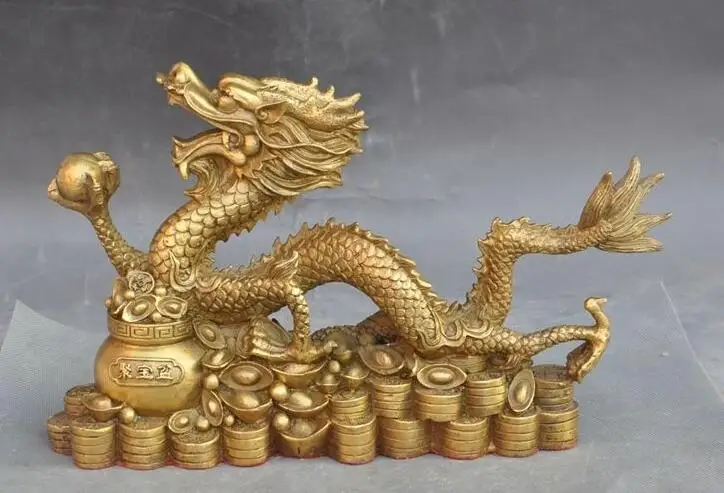 zhaorui4884396+ +Chinese fengshui Brass wealth Treasure bowl dragon beast play bead Lucky statue
zhaorui4884396+ +Chinese fengshui Brass wealth Treasure bowl dragon beast play bead Lucky statue