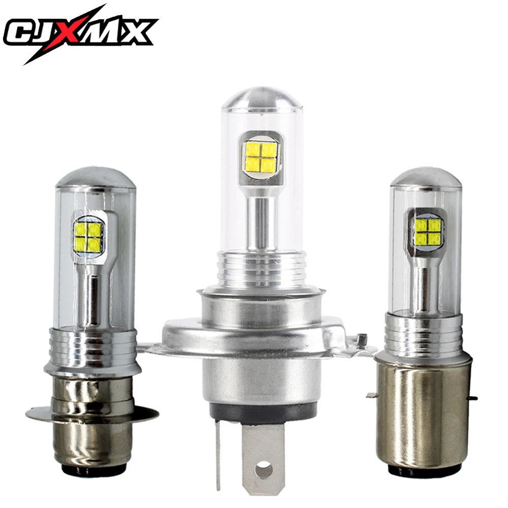 CJXMX 1Pcs H4 H6 BA20D P15D LED Motorcycle Headlight Bulb 1600LM 6000K Super Bright Scooter Moto Accessories 12V Fog Lights Bulb
CJXMX 1Pcs H4 H6 BA20D P15D LED Motorcycle Headlight Bulb 1600LM 6000K Super Bright Scooter Moto Accessories 12V Fog Lights Bulb