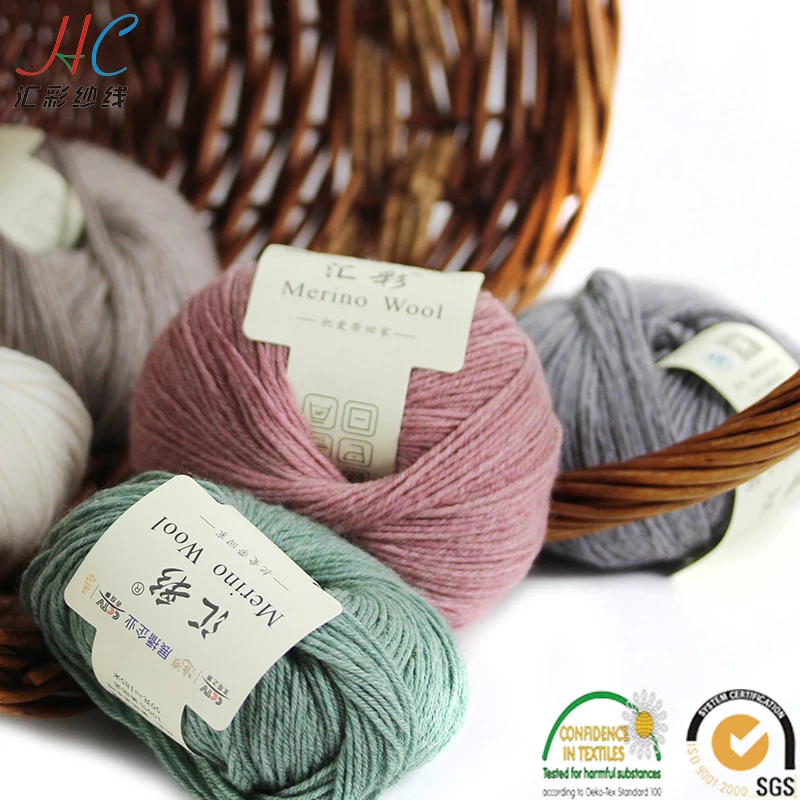 huicai oeko tex hand knitting wool yarn eco friendly quality, 50g skein, Knittable sweater for children
huicai oeko tex hand knitting wool yarn eco friendly quality, 50g skein, Knittable sweater for children