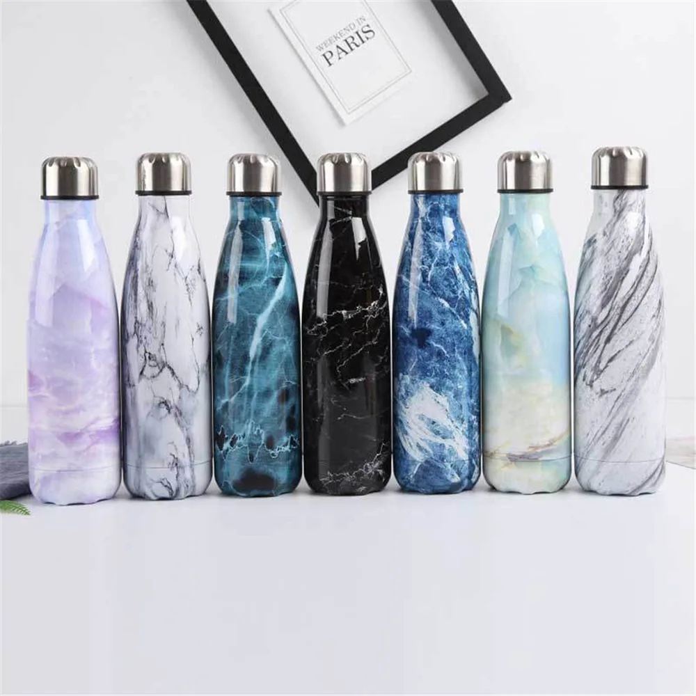 Marble Print Insulated Cup Water Bottle BPA free Stainless Steel Beer Tea Coffee Drink Bottle Portable Sport Travel Cup Thermos
Marble Print Insulated Cup Water Bottle BPA free Stainless Steel Beer Tea Coffee Drink Bottle Portable Sport Travel Cup Thermos