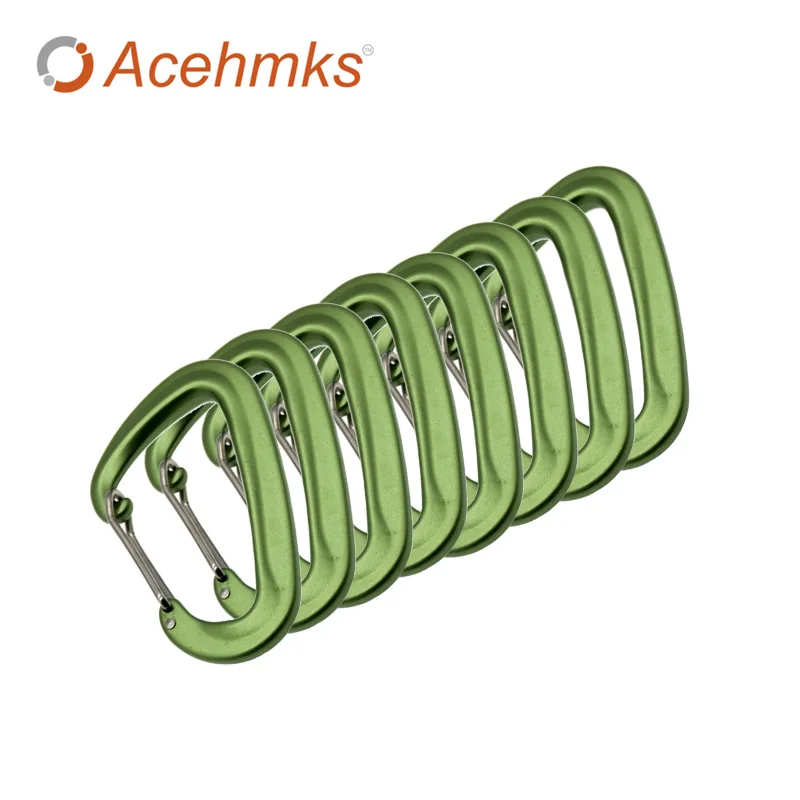 2Pcs Acehmks Aluminum D Shape Buckle Carabiner Survial Key Chain Carabine Hook Clip Camping Equipment EDC Paracord Buckles
2Pcs Acehmks Aluminum D Shape Buckle Carabiner Survial Key Chain Carabine Hook Clip Camping Equipment EDC Paracord Buckles