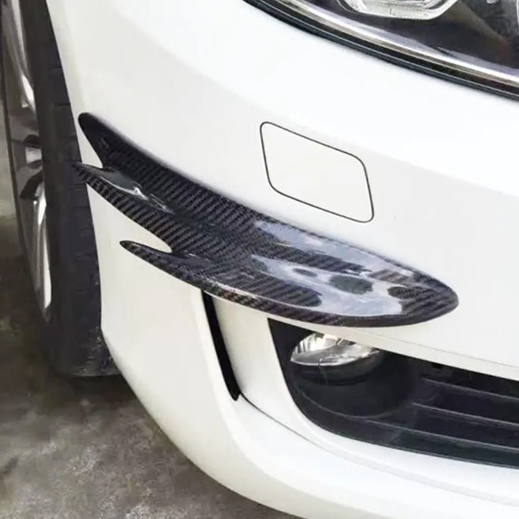 2pcs Genuine Carbon Fiber Car Front Bumper Splitter Left Right Front Rear Replacement Shark Fin Spoiler Canards Exterior
2pcs Genuine Carbon Fiber Car Front Bumper Splitter Left Right Front Rear Replacement Shark Fin Spoiler Canards Exterior