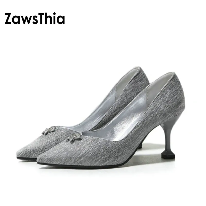 ZawsThia 2018 spring summer new pointed toe sexy woman pumps stiletto career office high heels women shoes small size 33 44 46
ZawsThia 2018 spring summer new pointed toe sexy woman pumps stiletto career office high heels women shoes small size 33 44 46