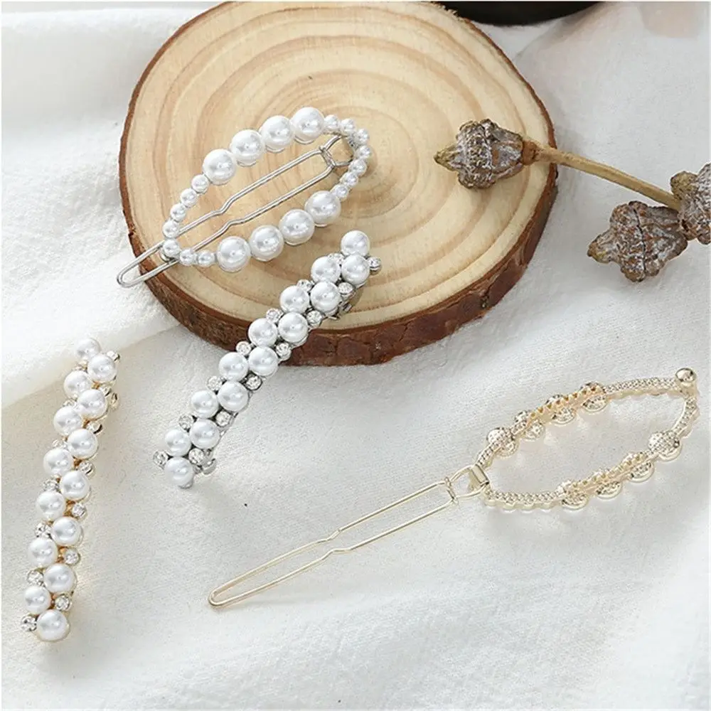 Fashion Women And Girls Pearl Hair Clip Crystal Rhinestone Hairpin Girls Barrette Hairgrip Headwear Lady Hair Accessories
Fashion Women And Girls Pearl Hair Clip Crystal Rhinestone Hairpin Girls Barrette Hairgrip Headwear Lady Hair Accessories