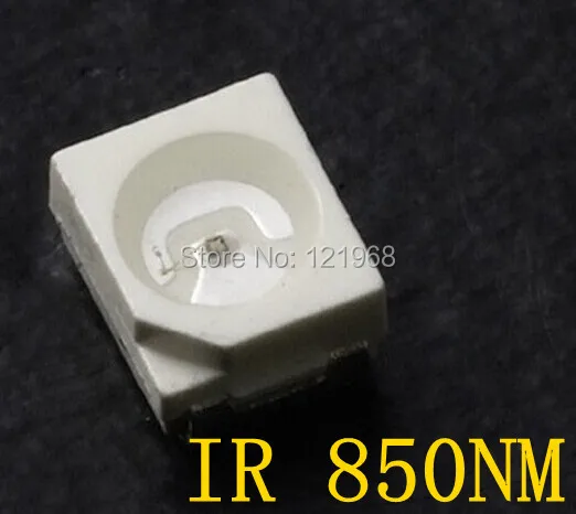 High quality 850nm IR SMD LED diode 3528 Infrared led 1.4-1.5V CCTV light diode(Free shipping)
High quality 850nm IR SMD LED diode 3528 Infrared led 1.4-1.5V CCTV light diode(Free shipping)