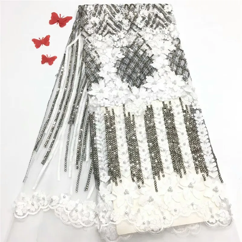 3D flowers french lace fabric bead party dress lace fabric african lace fabric 5 yards embroidery lace rof-1962
3D flowers french lace fabric bead party dress lace fabric african lace fabric 5 yards embroidery lace rof-1962