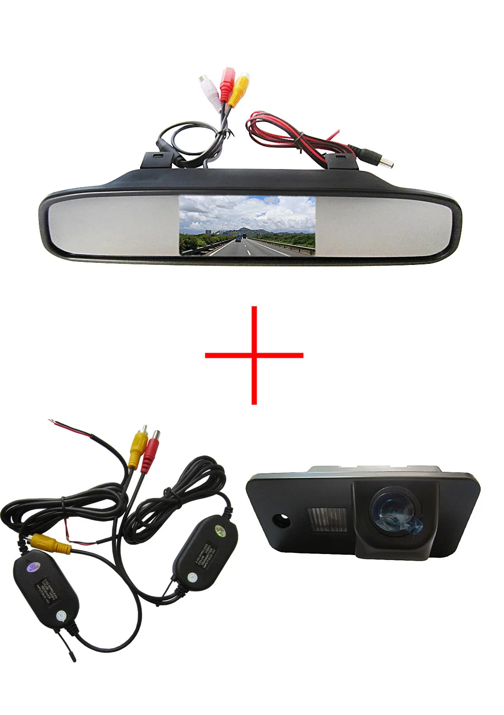 Wireless Color CCD Car rear view camera for AUDI A3 S3 A4 S4 A6 A6L S6 A8 S8 RS4 RS6 Q7 4.3 Inch Rearview Mirror LCD Monitor
Wireless Color CCD Car rear view camera for AUDI A3 S3 A4 S4 A6 A6L S6 A8 S8 RS4 RS6 Q7 4.3 Inch Rearview Mirror LCD Monitor