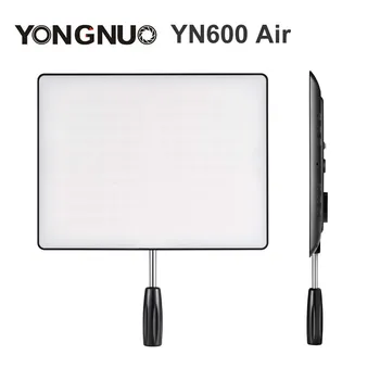 YONGNUO YN600 Air Ultra Thin LED Camera Video Light Panel 3200K-5500K Bi-color Photography Studio Lighting
YONGNUO YN600 Air Ultra Thin LED Camera Video Light Panel 3200K-5500K Bi-color Photography Studio Lighting