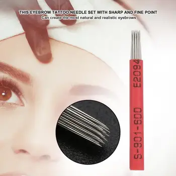Disposable Round Needles for Microblading Pen Semipermanent Eyebrow Manual Tattoo Tool 21 Pins
Disposable Round Needles for Microblading Pen Semipermanent Eyebrow Manual Tattoo Tool 21 Pins