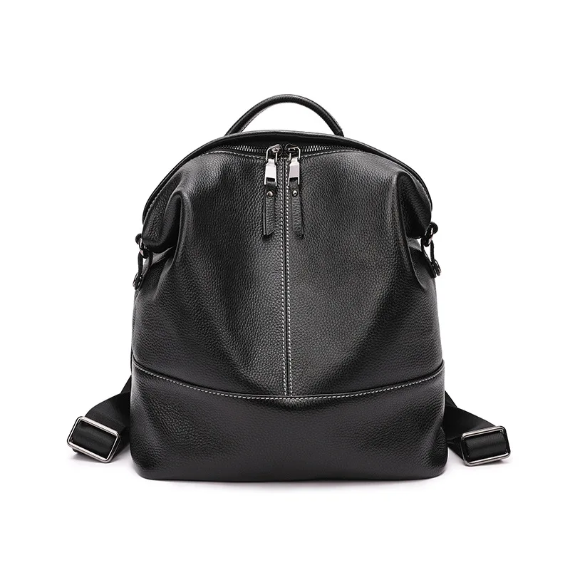 backpack female 2019 new fashion top layer leather wild single shoulder large capacity casual ladies backpack
backpack female 2019 new fashion top layer leather wild single shoulder large capacity casual ladies backpack