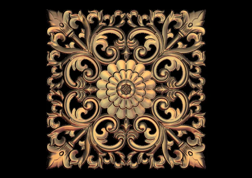 Plate 3D Relief Model in STL format CNC Router Carving Engraving Artcam aspire M135
Plate 3D Relief Model in STL format CNC Router Carving Engraving Artcam aspire M135