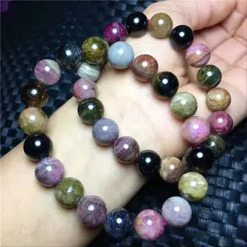 FREE SHIPPING Natural Colorful Tourmaline Crystal Beads Women Bracelet AAA 11-10mm
FREE SHIPPING Natural Colorful Tourmaline Crystal Beads Women Bracelet AAA 11-10mm