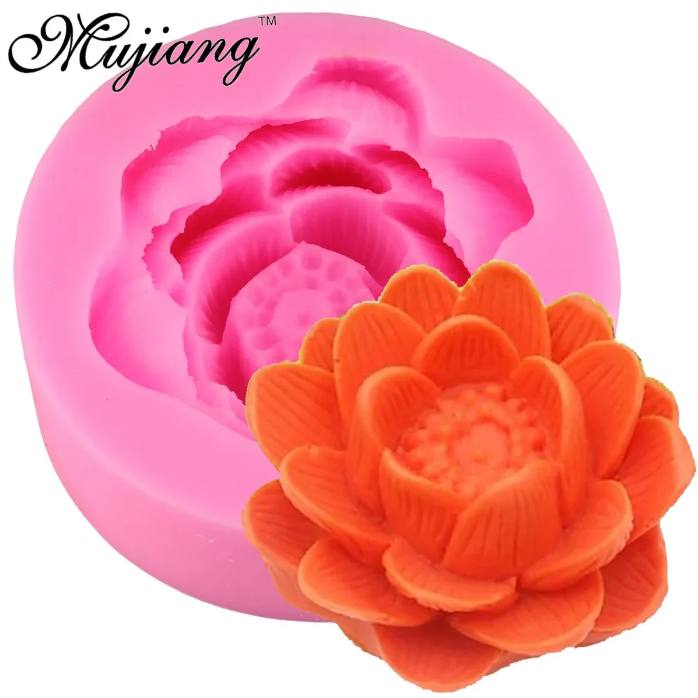 3D Flower Lotus Candle Moulds Sugarcraft Cake Decorating Fondant Chocolate Mold Cupcake Kitchen Baking Silicone Soap Molds CT795
3D Flower Lotus Candle Moulds Sugarcraft Cake Decorating Fondant Chocolate Mold Cupcake Kitchen Baking Silicone Soap Molds CT795