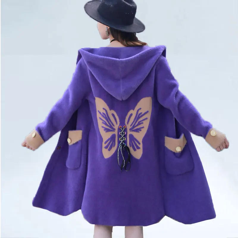 Winter Warm hooded Jacket women Thicken Long Coat Double-faced fluff Faux Fur Coat Women Casual Women Fur Faux Jacket Outwear
Winter Warm hooded Jacket women Thicken Long Coat Double-faced fluff Faux Fur Coat Women Casual Women Fur Faux Jacket Outwear