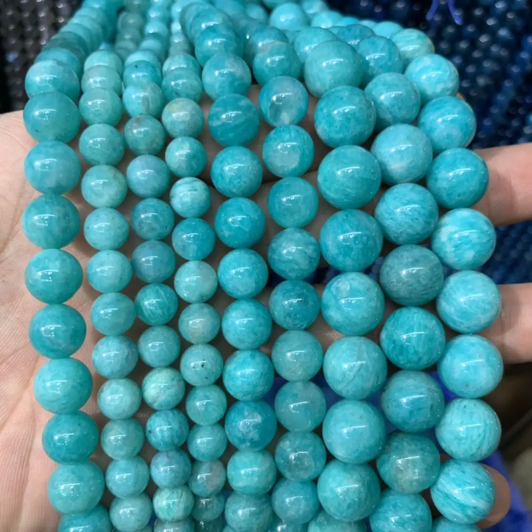 AAA grade blue amazonite stone beads natural stone beads DIY loose beads for jewelry making strand 15" wholesale !
AAA grade blue amazonite stone beads natural stone beads DIY loose beads for jewelry making strand 15" wholesale !