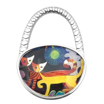 30PCS / LOT Portable Folding Handbag Hook Table Desk Foldable Purse Bag Hanger Holder Flower Lovely Cat Bag Accessories
30PCS / LOT Portable Folding Handbag Hook Table Desk Foldable Purse Bag Hanger Holder Flower Lovely Cat Bag Accessories