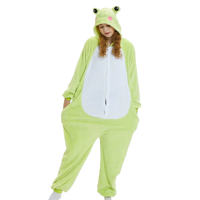 Green Frog Onesie Pajamas Kigurumi Animal Cosplay Costume Halloween Family Pijamas Women
Green Frog Onesie Pajamas Kigurumi Animal Cosplay Costume Halloween Family Pijamas Women