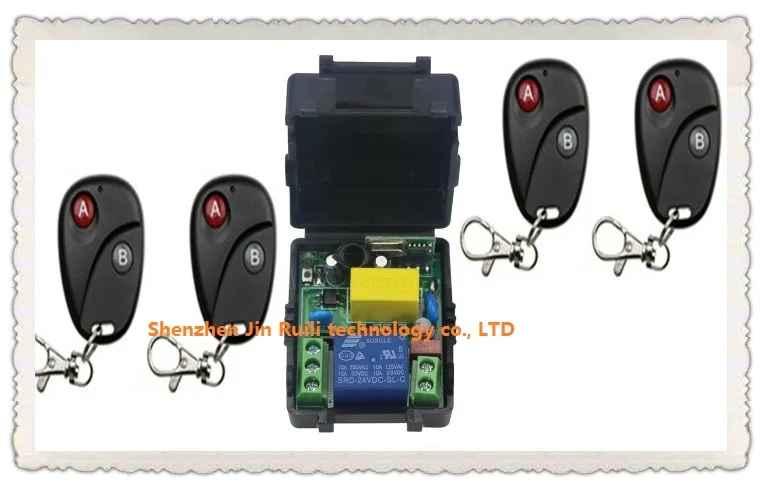 New AC220V 1CH RF Wireless Remote Control Switch System Transmitter with Two-button Receiver Smart Home Switch
New AC220V 1CH RF Wireless Remote Control Switch System Transmitter with Two-button Receiver Smart Home Switch