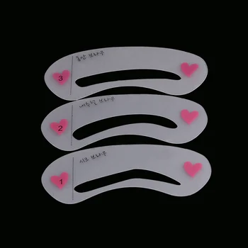3PCS/SET New Magic Shaping Grooming Eyebrow Drawing Guide Eyebrow Stencil Card Template Assistant Toold Hot Sale
3PCS/SET New Magic Shaping Grooming Eyebrow Drawing Guide Eyebrow Stencil Card Template Assistant Toold Hot Sale