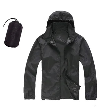 Men Foldable Quick Dry Outdoor Camping Jackets Summer Windbreaker Waterproof Windproof Sun-protection Thin Hiking Hooded Jackets
Men Foldable Quick Dry Outdoor Camping Jackets Summer Windbreaker Waterproof Windproof Sun-protection Thin Hiking Hooded Jackets