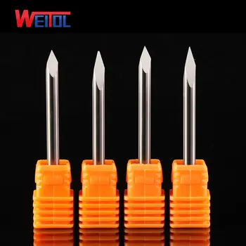 Weitol 5A 1 pcs degree 30 4 mm Carbide Carving Cutters CNC Router Tools Precise Flat Bottom Engraving Bits
Weitol 5A 1 pcs degree 30 4 mm Carbide Carving Cutters CNC Router Tools Precise Flat Bottom Engraving Bits
