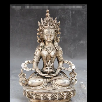 zhmeru0031@++tibet buddhism Joss Silver Tara Goddess Longevity Buddha Amitayus kwanyin statue
zhmeru0031@++tibet buddhism Joss Silver Tara Goddess Longevity Buddha Amitayus kwanyin statue