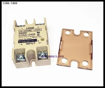 2~5 Pcs/Lot G3NA-240B SSR 40A Input 5-24VDC,Output 24-240VAC Single Phase Solid State Relay Brand New
2~5 Pcs/Lot G3NA-240B SSR 40A Input 5-24VDC,Output 24-240VAC Single Phase Solid State Relay Brand New