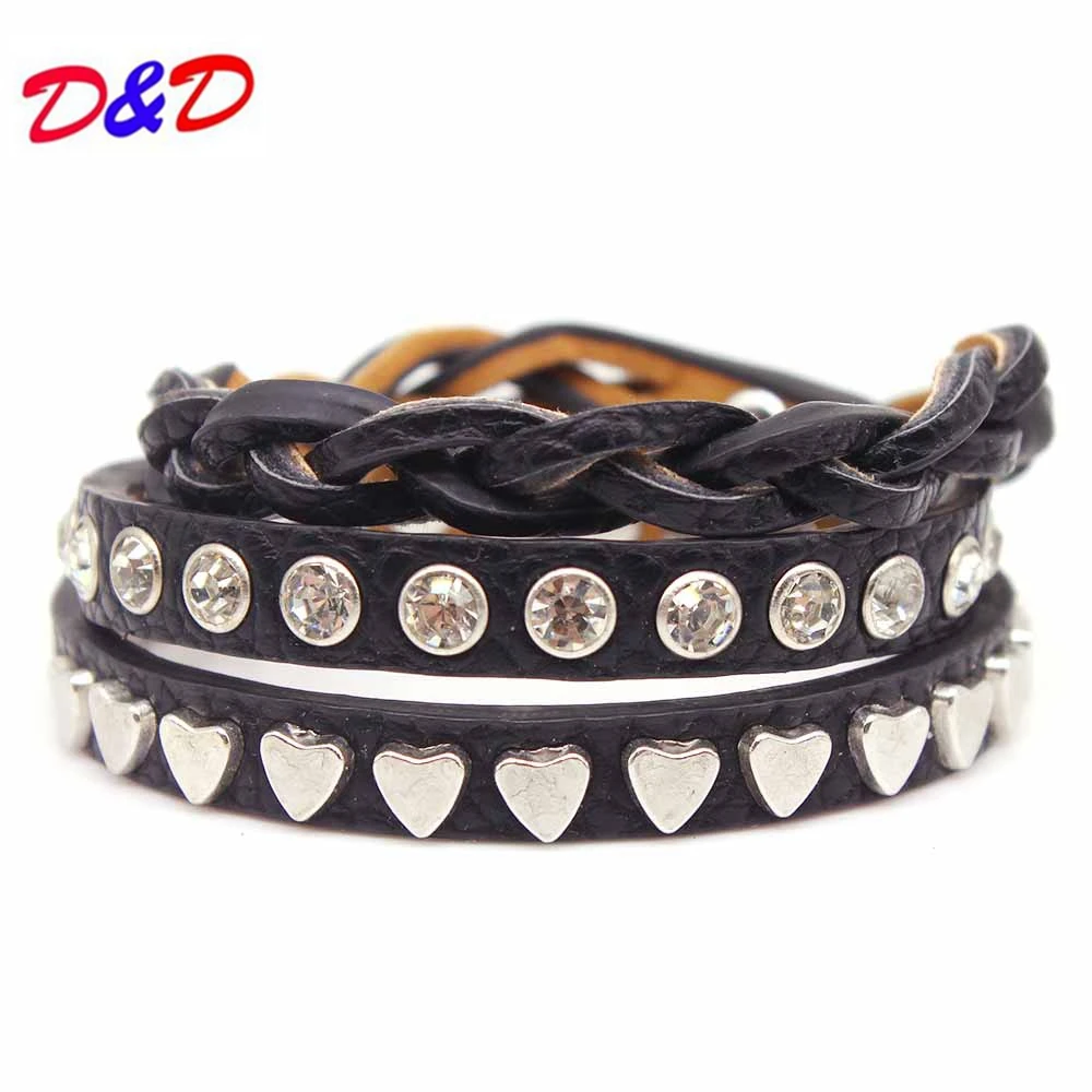2018 New Fashion Crystal Leather Bracelet for Women Brand Fashion Punk Wide Rivet Cuff Women Men Jewelry Accessory
2018 New Fashion Crystal Leather Bracelet for Women Brand Fashion Punk Wide Rivet Cuff Women Men Jewelry Accessory