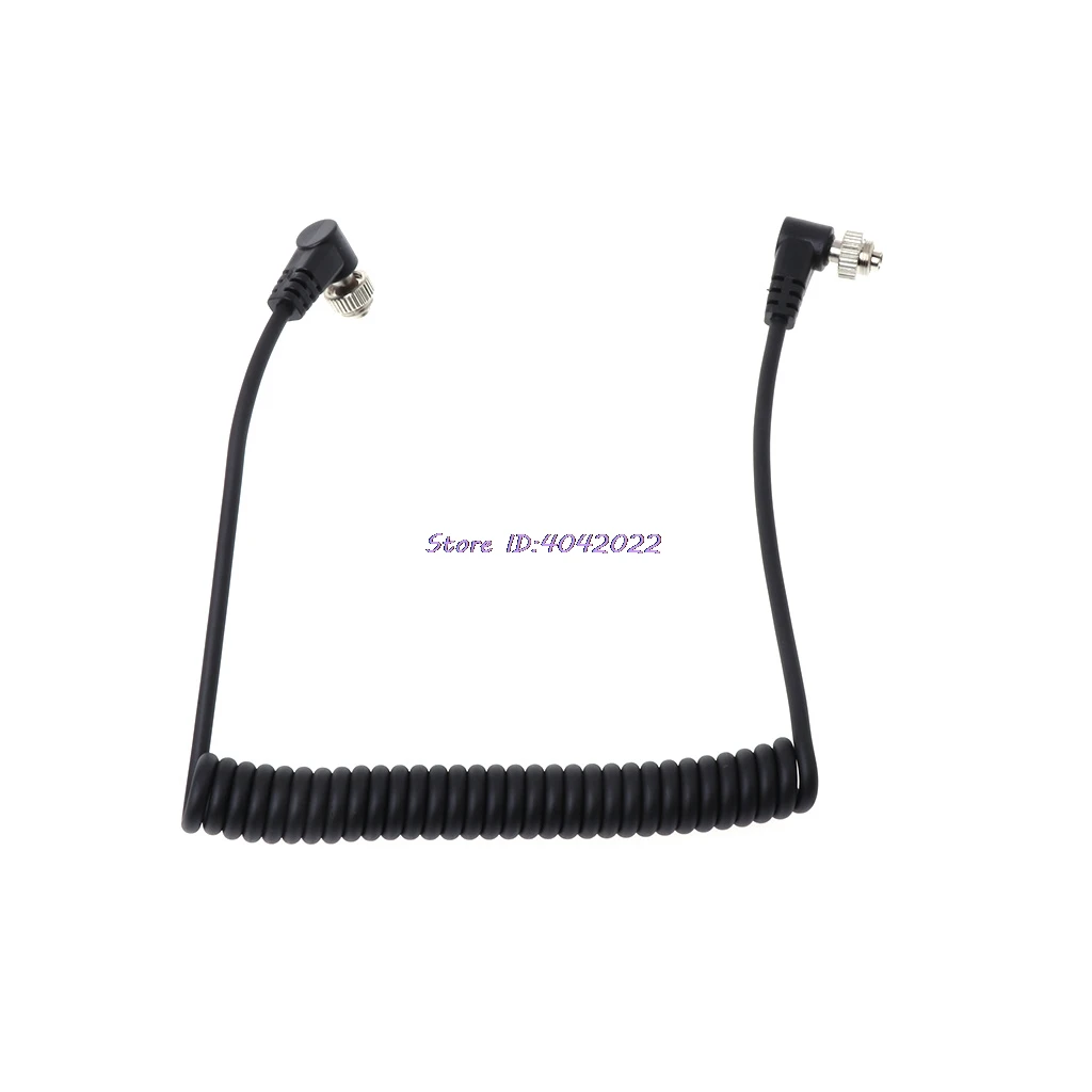 M-M PC Sync Cord Male To Male Flash Spring Cable With Screw Lock For CANON for NIKON
M-M PC Sync Cord Male To Male Flash Spring Cable With Screw Lock For CANON for NIKON