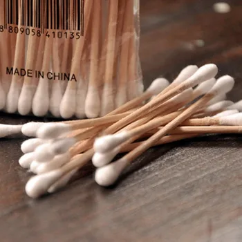 24Pcs Cotton Swabs Disposable Double-headed Strong Absorbent Wooden Stick Cotton Swab Clean Sanitary
24Pcs Cotton Swabs Disposable Double-headed Strong Absorbent Wooden Stick Cotton Swab Clean Sanitary