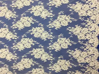 French High quality African mesh lace fabric for weddding dress, guipure Cord net lace 150x300cm per pc
French High quality African mesh lace fabric for weddding dress, guipure Cord net lace 150x300cm per pc