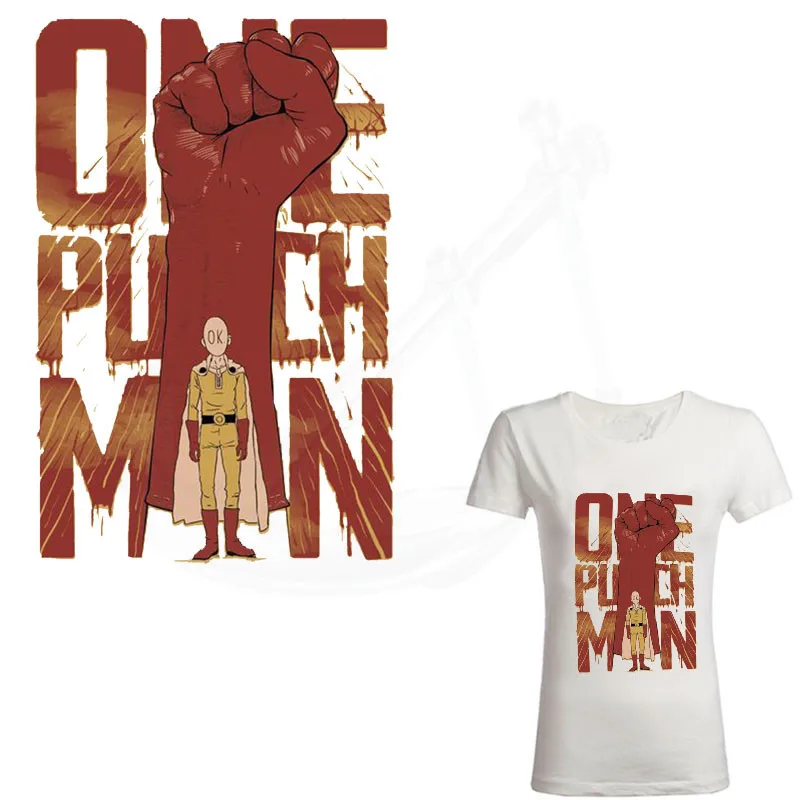 New Popular anime ONE PUNCH-MAN Patch for clothing 25*16.5 cm iron on patches Diy T-shirt Dresses thermal transfer sticker
New Popular anime ONE PUNCH-MAN Patch for clothing 25*16.5 cm iron on patches Diy T-shirt Dresses thermal transfer sticker