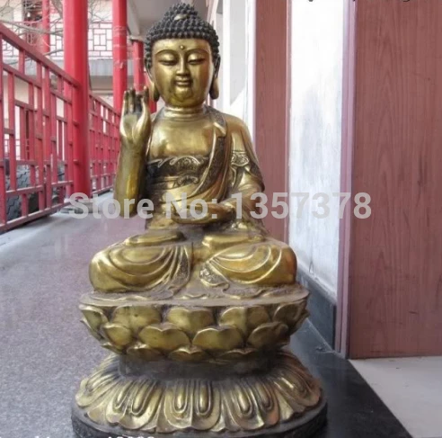 shitou 00540 Tibet Folk temple Bronze Gild lotus Tathagata Sakyamuni Amitabha Buddha Statue
shitou 00540 Tibet Folk temple Bronze Gild lotus Tathagata Sakyamuni Amitabha Buddha Statue