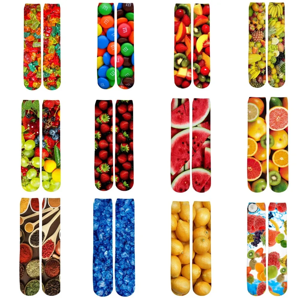 PLstar Cosmos 2019 New Fashion Knee High Socks Fruit/vegetable/candy Food patterns Collage 3D Print Men's Women's Casual Sock
PLstar Cosmos 2019 New Fashion Knee High Socks Fruit/vegetable/candy Food patterns Collage 3D Print Men's Women's Casual Sock