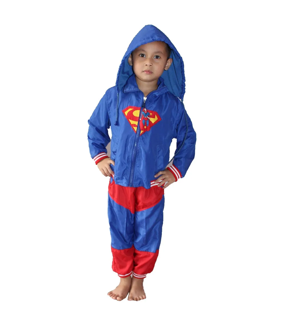 retail & wholesale boy's 2 suit Outerwear,kid dust coat,boy Coats,baby superman Role play Rainwear,Free shipping
retail & wholesale boy's 2 suit Outerwear,kid dust coat,boy Coats,baby superman Role play Rainwear,Free shipping