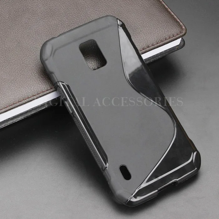 Тонкий мягкий Противоскользящий чехол из ТПУ для Samsung Galaxy S5 Active g870 4 цвета |